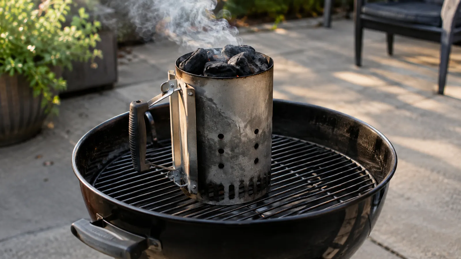 How to Light Charcoal Fast With a Chimney Starter