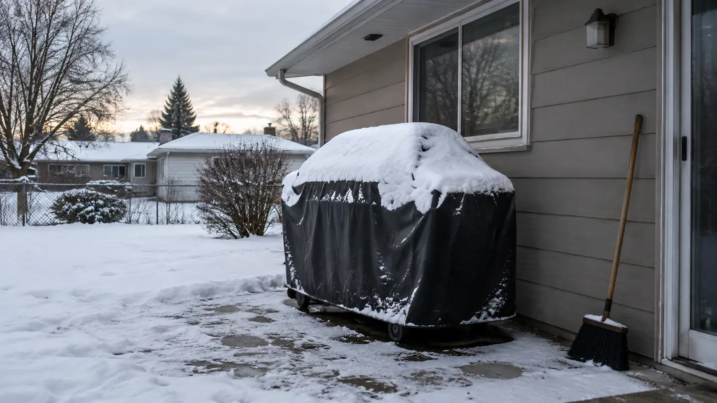 How to Protect a Grill Through a Michigan Winter