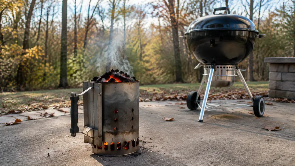 Weber Chimney Starter Honest Review: The Handle Test