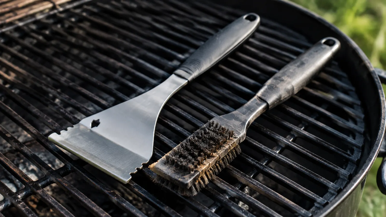 Bristle-Free Brush vs Wire Bristle Brush